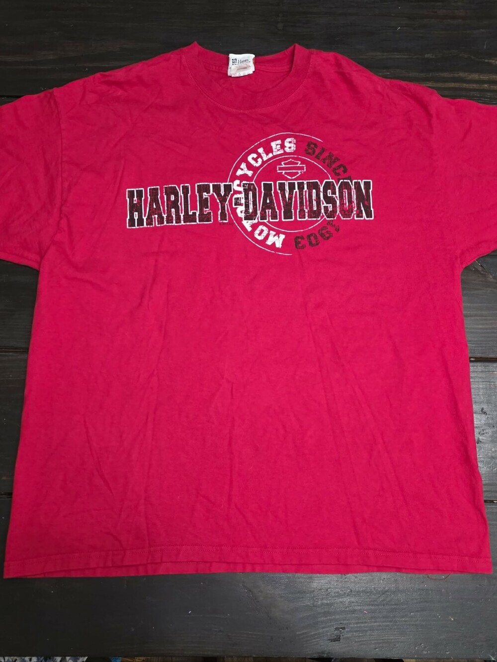 Harley Davidson Dudley Perkins San Francisco Red T-Shirt Size XL 2010
